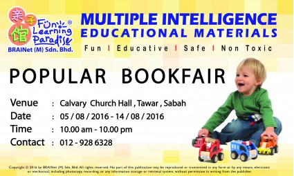 Tawau Popular  Book Fair
